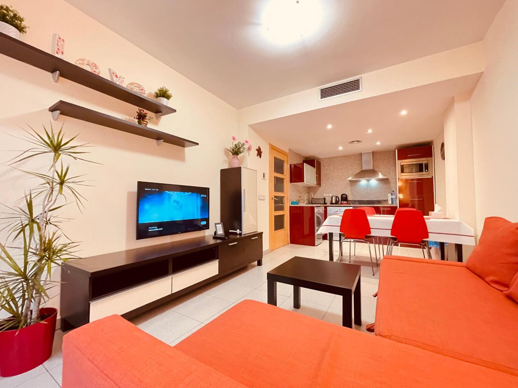 Relax Apartamento Playa Fenals Apartment โยเรตเดมาร์ ภายนอก รูปภาพ